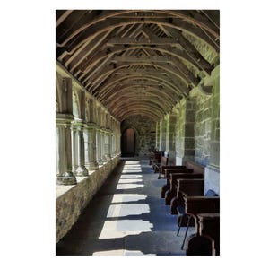 Holycross Abbey Tipperary, Irish photography, cloister,