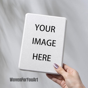 Your photo Kindle Custom Case Magnetic back Kindle Detachable Magnetic Personalized Kindle Case Kobo Case Clear back Paperwhite 12th 11th