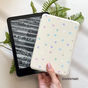 Mouse All New Kindle Case, Paperwhite 12th 7, Detachable Magnetic, Paperwhite 11th gen, Kindle 2024 Cover, Kindle Case Clear Back, Kobo Case