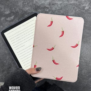Detachable Magnetic Case, Chili Kindle Paperwhite Case, Paperwhite 12th 7" Case, Kindle Clear Back, Kindle 11th Gen 2024 Case, Kobo Case