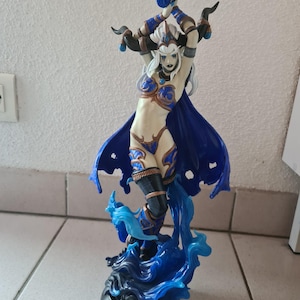 Alexstrasza Resin Figurine | 3D Printed & Hand Painted | Dark Fantasy |