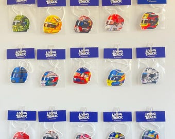 2026 F1 Driver Helmet Air Freshener – Handmade – Choose Driver and Fragrance