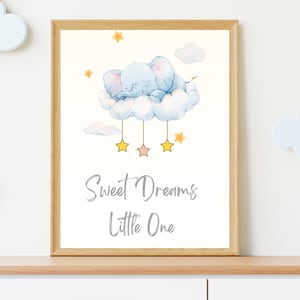 Süße Träume Little One Kinderzimmer Wandkunst