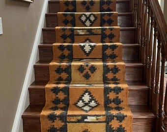 Alfombra marroquí hecha a mano, alfombra bohemia para pasillo, alfombra tribal de lana y yute, alfombra de entrada del suroeste, alfombra rústica de granja, alfombra vintage para escaleras