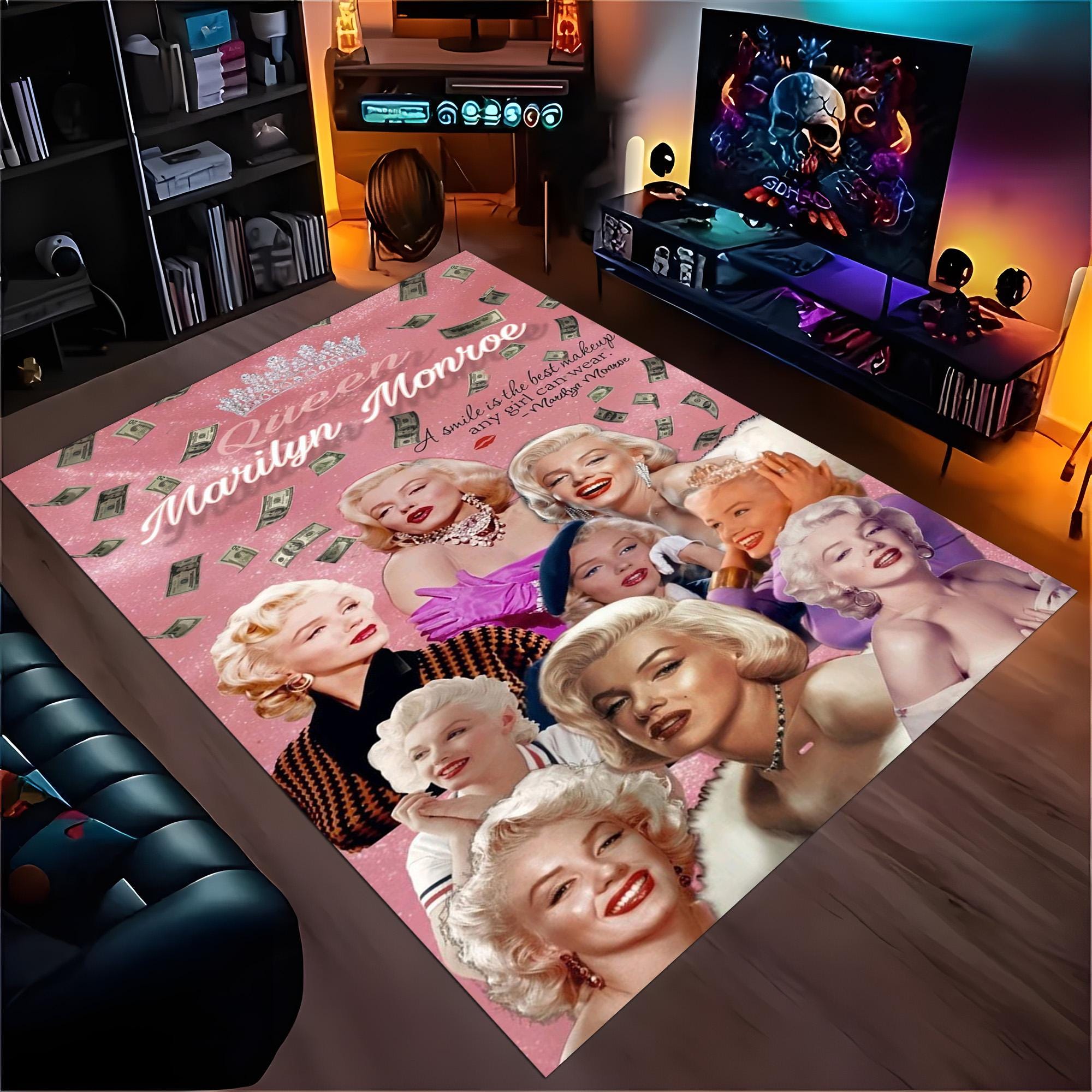 Marilyn Monroe Rug - Etsy