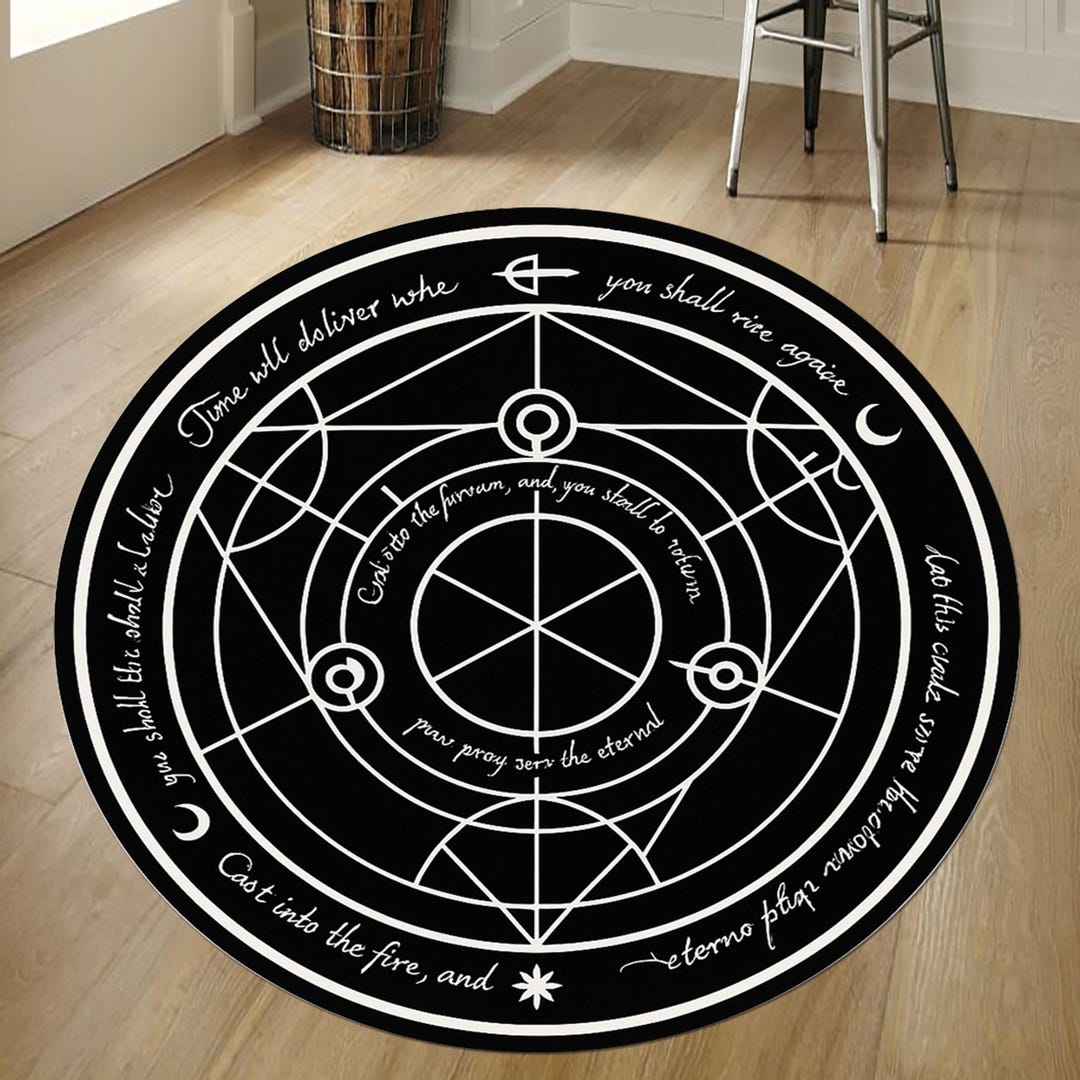 Full Metal Rug,anime Rug,transmutation,circle Cool,japanese Anime Manga ...