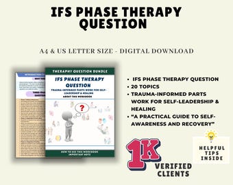 IFS Therapy Question Guide – Phase-Based Trauma-Informed Parts Work for Self-Leadership & Emotional Healing