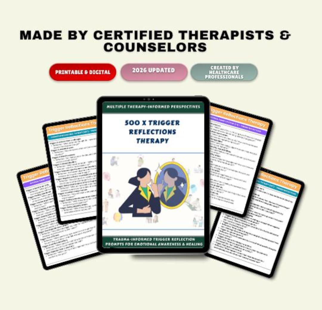 Therapy Triggers Guide | CBT, DBT, IFS & Schema Therapy Resource for ...