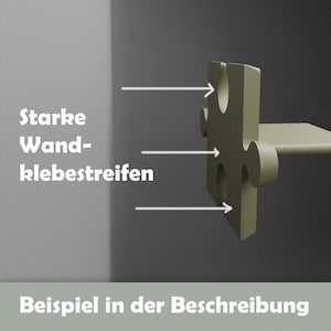 Puzzle Wall Shelf STL 3D Print File image 4