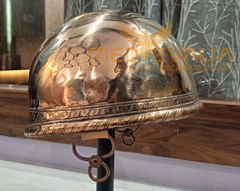 Bronze Roman Coolus Helmet | Legionary Reenactment Armor