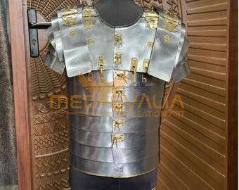 Handmade Corbridge A Segmentata Armor | 18 Gauge Roman Steel Legionary Reenactment Gear