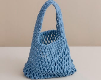 Umhängetasche häkeln Grandma Square: Bunte Boho Crossbody Geldbörse