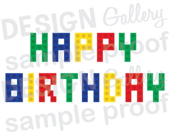 Download Lego Birthday Svg Etsy