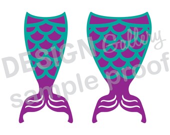 Download Mermaid tail banner | Etsy