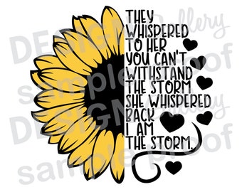 Download I am the storm | Etsy