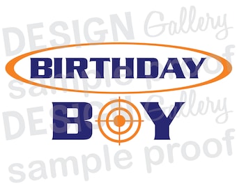 Download Nerf birthday svg | Etsy