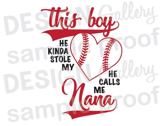 Download This Boy He Kinda Stole My Heart He Calls Nana jpg png image | Etsy