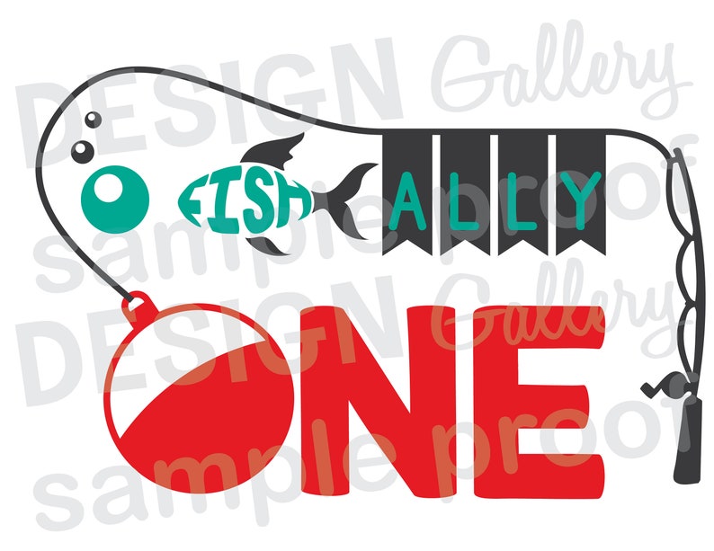 Download O fish ally ONE svg dxf jpg & png Printable Digital | Etsy