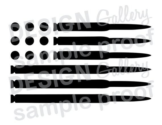 Download Bullet Flag Solid JPG image & SVG DXF cut Printable | Etsy