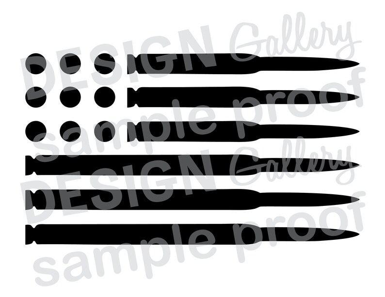 Download Bullet Flag Solid JPG image & SVG DXF cut Printable | Etsy