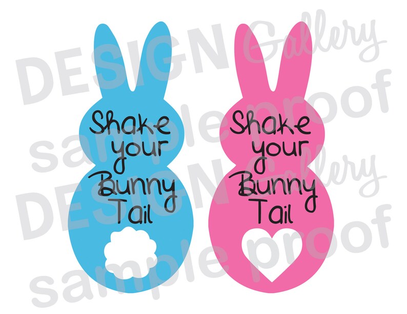 Download Shake Your Bunny Tail SVG DXF cut & JPG png image files | Etsy
