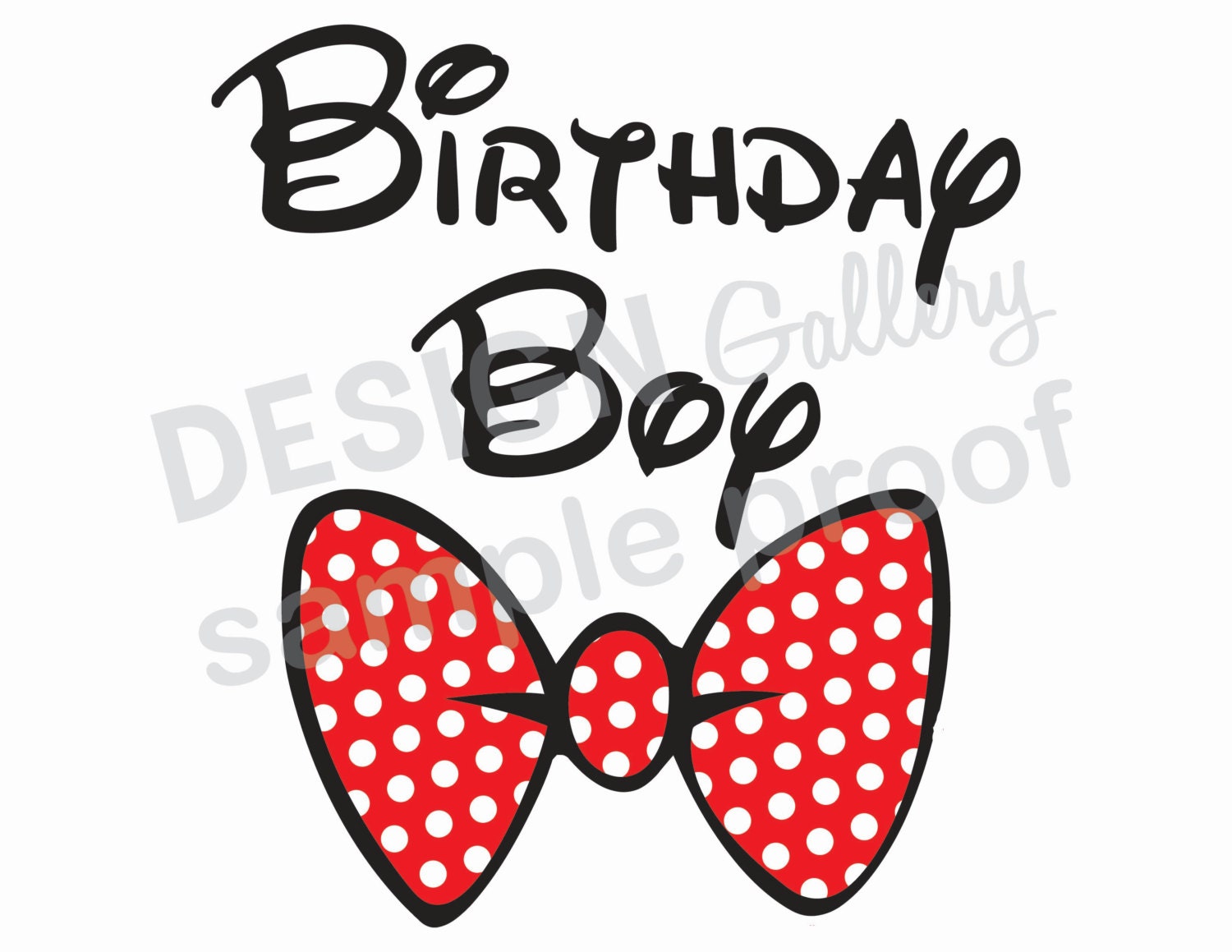 Download Birthday Boy JPG image & SVG cut bow tie DIY Printable | Etsy