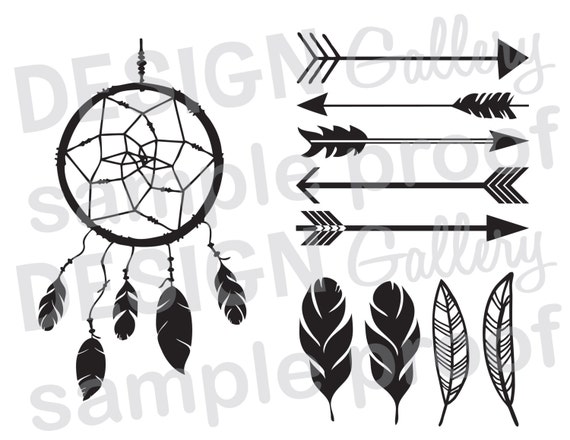 Free Free 125 Dream Catcher Arrow Svg SVG PNG EPS DXF File
