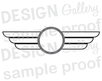 Wings - svg, dxf cut & jpg, png image files - Airplane, Pilot, Aviation, Printable Digital Iron On