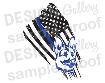 XYMYFC-E K9 Police Dog Thin Blue Line Flag 2-6 Years Old Boys & Girls Short-Sleeved T Shirts XYMYFC-E K9 Police Dog Thin Blue Line Flag 2-6 Years Old Boys & Girls Short-Sleeved T Shirts
