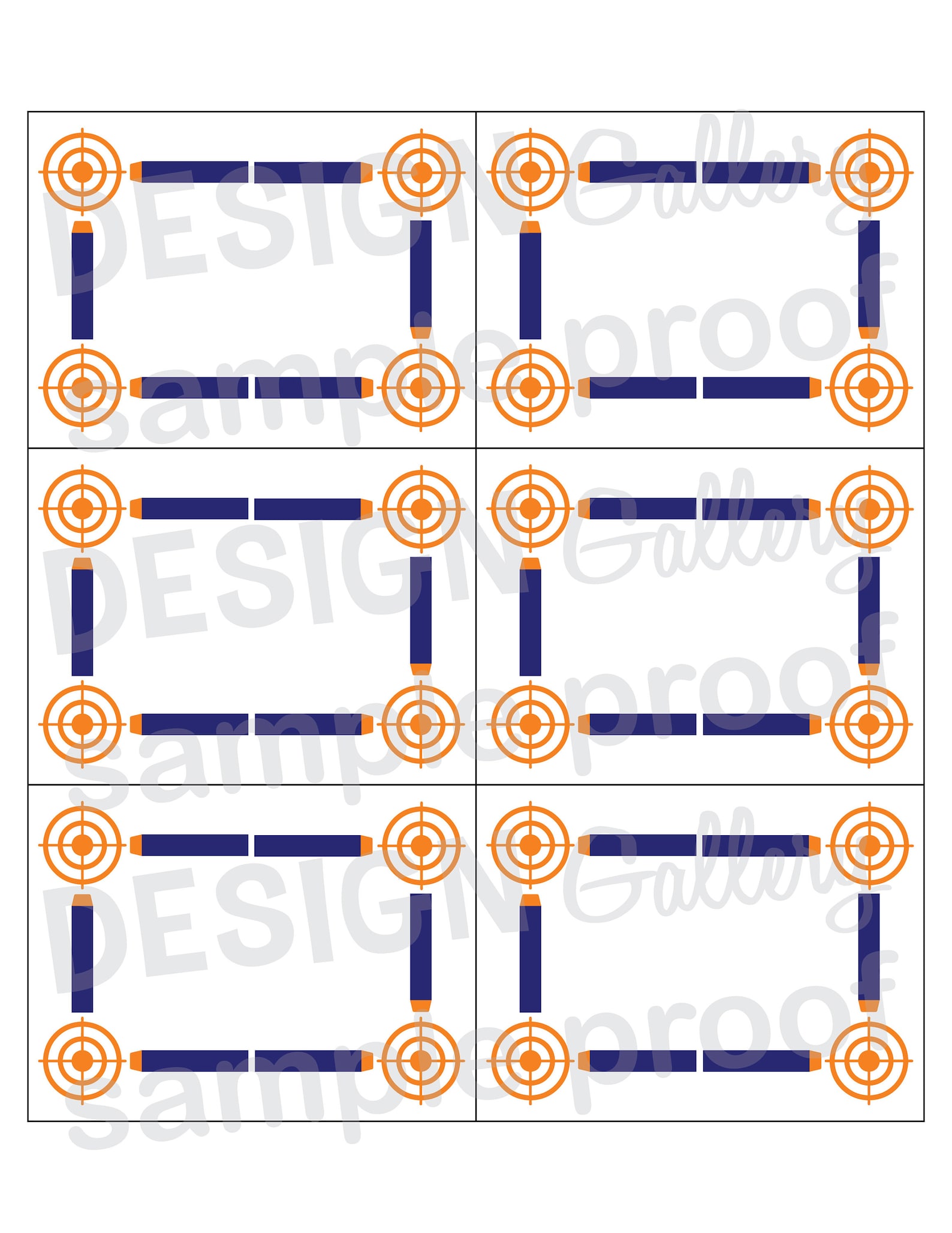 Target Name Tag Template Target Name Tag Template
