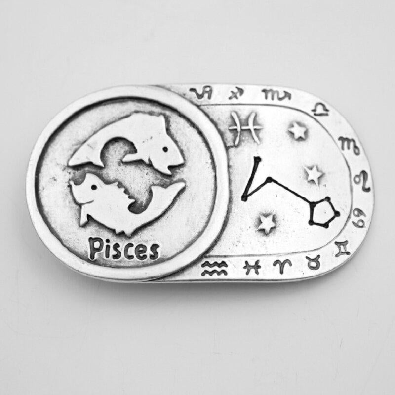 Pisces Belt Buckle, Horoscope Belt Buckle, Zodiac Belt Buckle, All