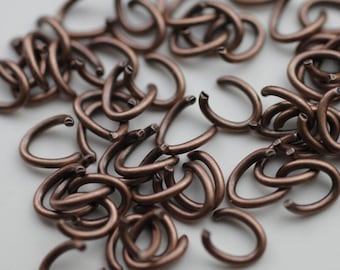 Set 200 Anelli Aperti 6 Mm In Metallo Argentato - Per Creazione Di Gioielli E Bigiotteria Fai Da Te - 2