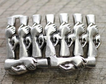 銅製ベルトバックル：古代エジプトのシンボル、友情の贈り物、GS314 ac