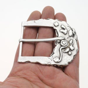 Vintage belt buckle, Flower belt buckle, Stylish belt buckle, Silver belt buckle, Belt suspenders, Belt fastener,Hippie belt buckle GS296 as
