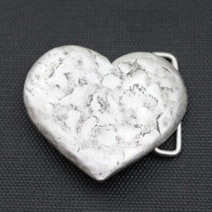 Rosepearla Belt Buckle, Heart Buckle Accessory, Heart Belt Buckle, Jeans Belt Buckle, Leather Strap Buckle, Women Belt Buckle, GS195ds