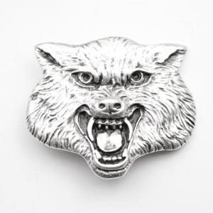Wolf Belt Buckle, Animal Belt Buckle, Wild Accessory, Hunting Belt Buckle, Unique Belt, Quality Belt Buckle, Silver Belt Buckle GS244