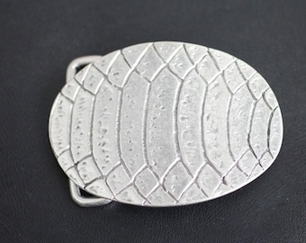 Silver Crocodile Belt Buckle, Python Belt Fastener, Western Belt Buckle Supplies, Lizard Belt, Snakeskin Belt Buckle, Adjustable Belt GS320