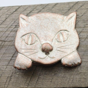 Kitten Belt Buckle, Cat Belt Buckle, Animal Belt Buckle, Cat Belt Accessory, Catlover Gift, Women Belt Buckle, Custom Leather Belt GS237rp
