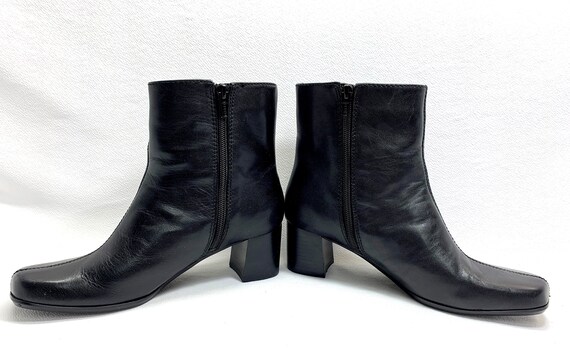 womens Platform Boots 90's vintage sz 7.5 NINE WE… - image 7
