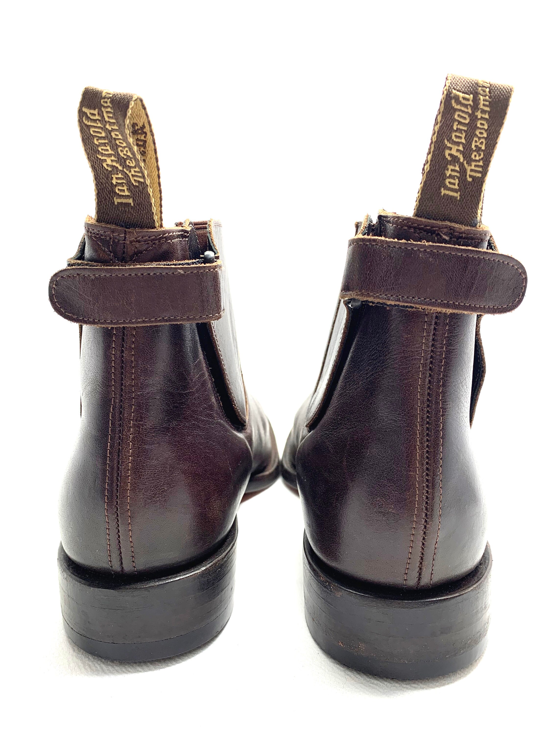 Mens Sz 9 IAN HAROLD Boots Australian 
