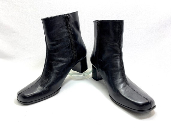 womens Platform Boots 90's vintage sz 7.5 NINE WE… - image 3