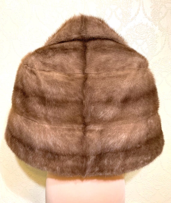 cold storage mink Light Golden BROWN MINK STOLE fur s… Gem