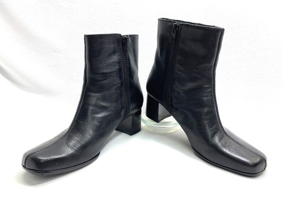 womens Platform Boots 90's vintage sz 7.5 NINE WE… - image 1