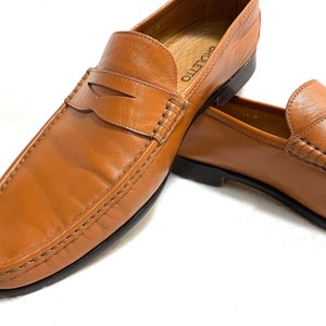 EUC Broletto Italian Loafers BROLETTO Mens Casual Dress Shoes Brown Suede Italian  main image 3