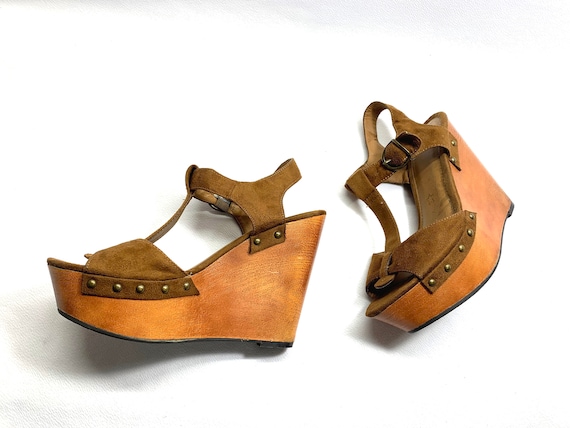 70s platform online clogs