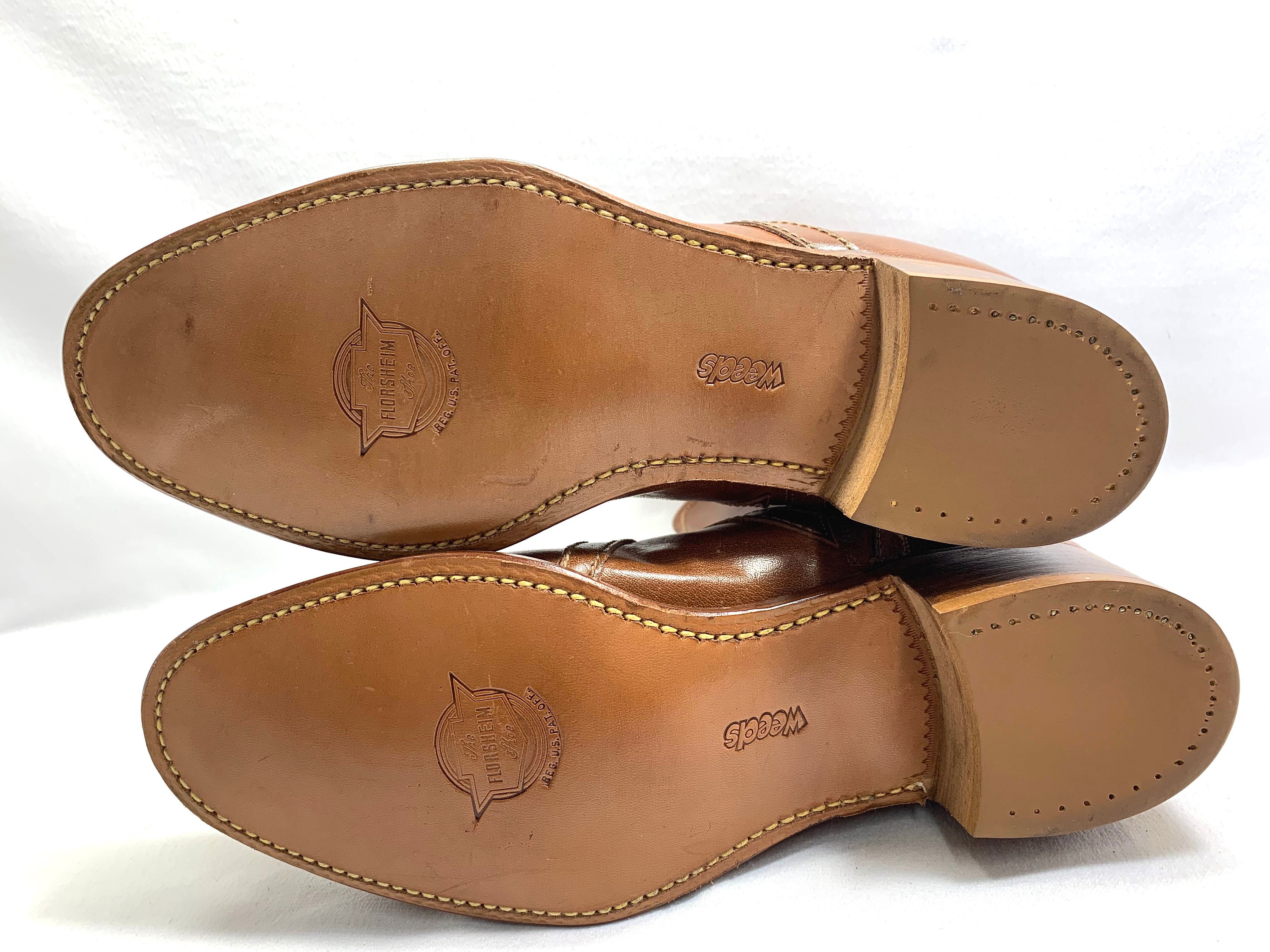 Florsheim Weeds Vintage Mens Leather Boot Vintage 70s Leather Tassel Loafers - WEEDS by Florsheim  main image 3