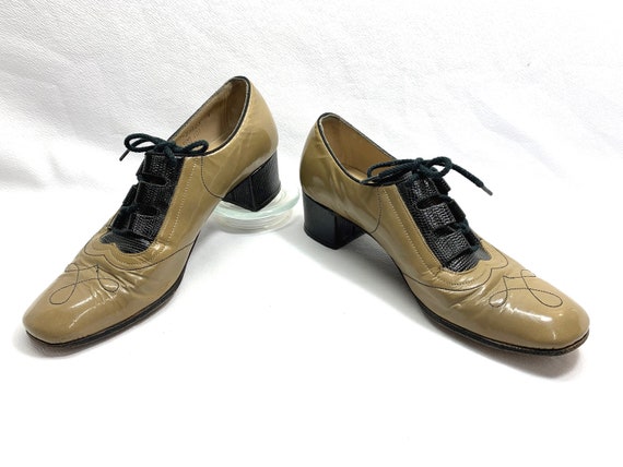 1940s 1950s Shoes ENNA JETTICKS DREW Shoes sz 7 P… - image 5