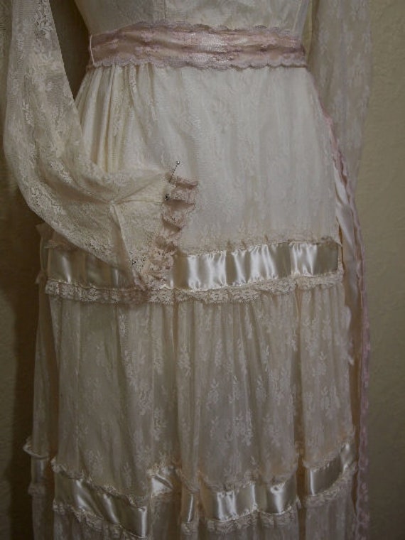 blush ribbon size 8 EDWARDIAN GOWN Country Elegan… - image 5