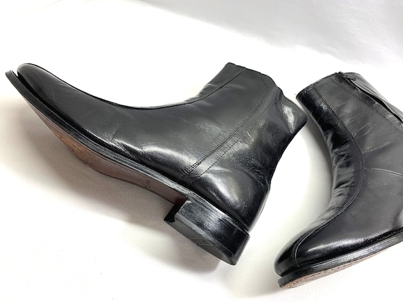 FLORSHEIM Boots Beatles Boots size 12 Black Leath… - image 7