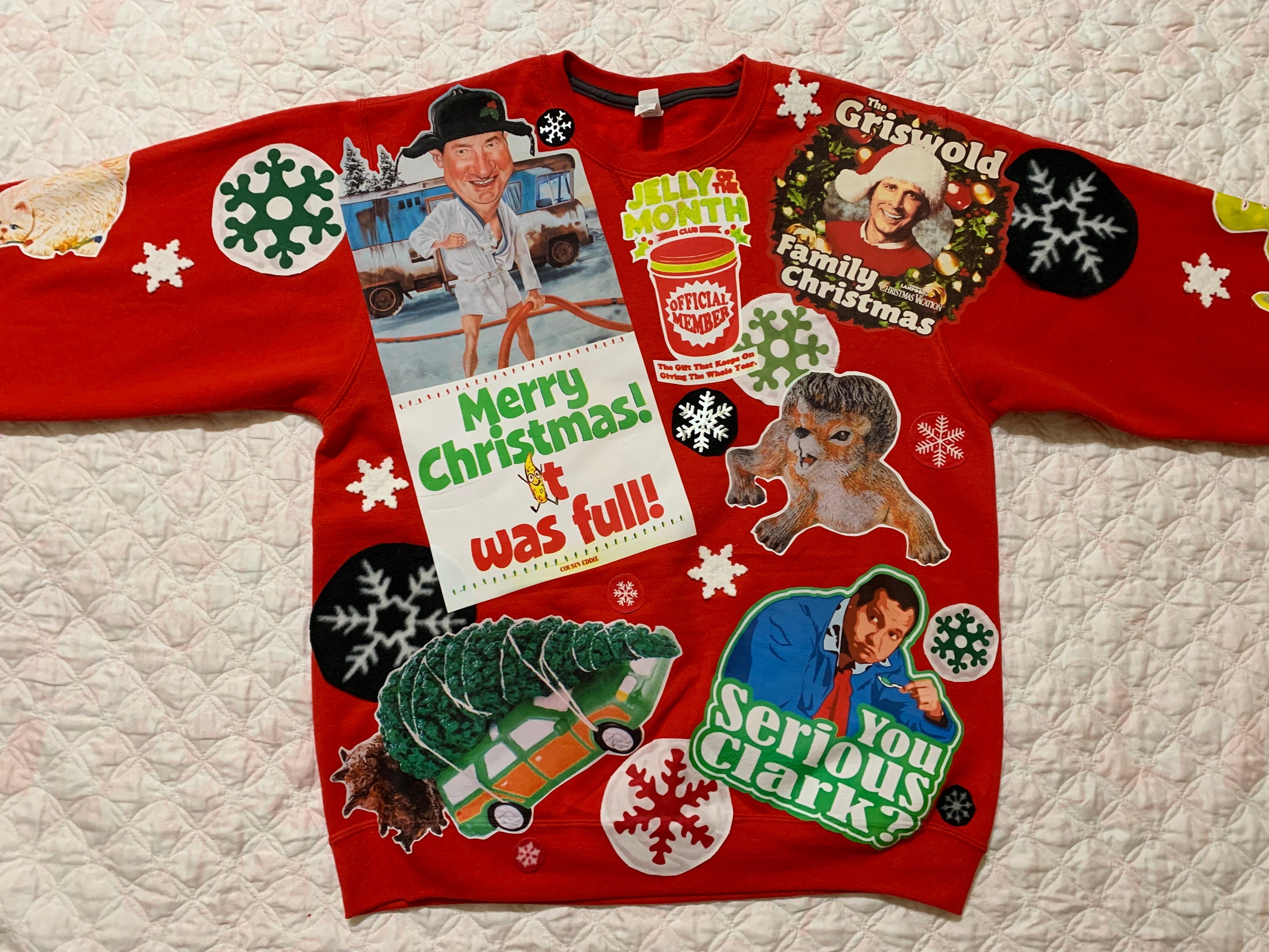 Cousin eddie hotsell christmas sweater